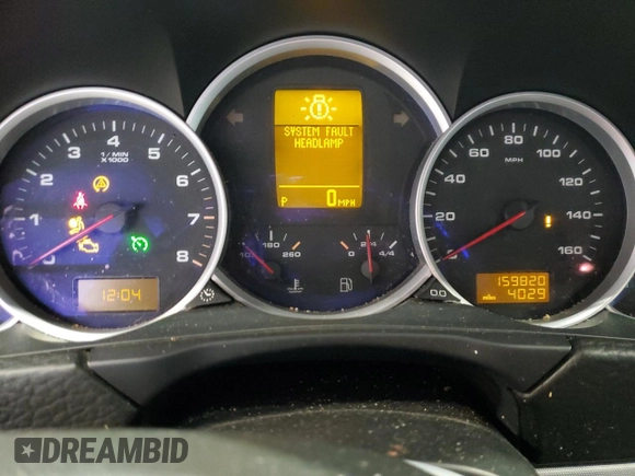 2009 Porsche Cayenne S with VIN WP1AB29P39LA43493, listed as a Copart auction lot 87541795 with 159,820 mi miles and Salvage title. Bid and sale history available at DreamBid. Image 9.