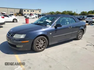 2004 Saab 9-3 Arc z VIN YS3FD79Y346011960, wystawiony jako Copart lot #74150894 z przebiegiem 103 158 mil mil oraz Szkoda całkowita • Salvage title. Historia ofert i sprzedaży dostępna na DreamBid. Obrazek 1.