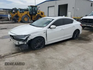 2021 Acura ILX Premium with VIN 19UDE2F8XMA005199, listed as a Copart auction lot 61223895 with 45,114 mi miles and Salvage title. Bid and sale history available at DreamBid. Image 1.