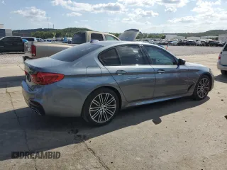 2020 BMW 5 Series with VIN WBAJB1C04LCD11871, listed as a Copart auction lot 66960324 with 4,850 mi miles and Salvage title. Bid and sale history available at DreamBid. Image 3.