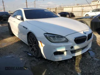 2013 BMW 6 Series 640i with VIN WBA6A0C50DDF14086, listed as a Copart auction lot 42547825 with 236,861 mi miles and Clean Title. Bid and sale history available at DreamBid. Image 4.