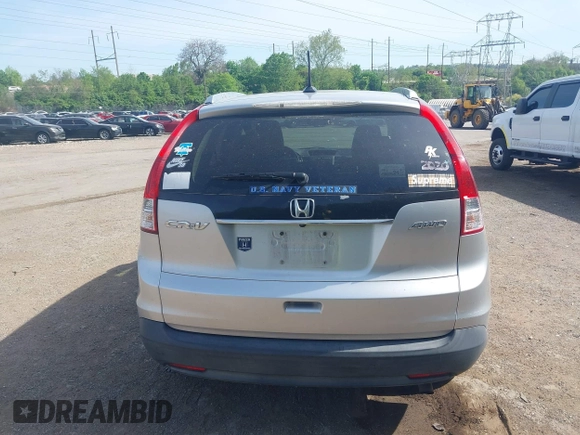 2012 Honda CR-V EX-L with VIN JHLRM4H75CC007326, listed as a IAAI auction lot 42152705 with 161,290 mi miles. Bid and sale history available at carsss.com. Image 17.