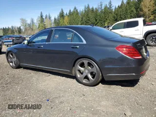 2015 Mercedes-Benz S-Class S 550 with VIN WDDUG8CB0FA118275, listed as a Copart auction lot 52376905 with 98,457 mi miles and Clean Title. Bid and sale history available at carsss.com. Image 2.
