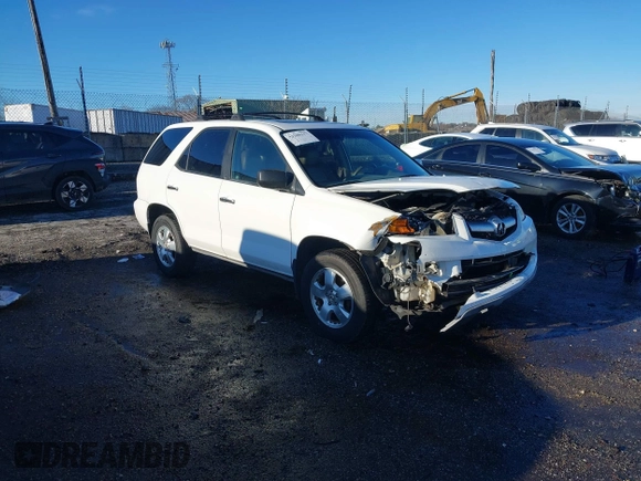 2006 Acura MDX with VIN 2HNYD18296H528721, listed as a IAAI auction lot 41206117 with 164,332 mi miles. Bid and sale history available at carsss.com. Image 1.