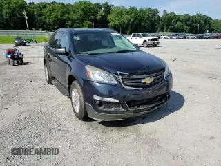 2017 Chevrolet Traverse LS with VIN 1GNKRFKD3HJ239637, listed as a Copart auction lot 61364815 with 118,481 mi miles and Salvage title. Bid and sale history available at DreamBid. Image 14.
