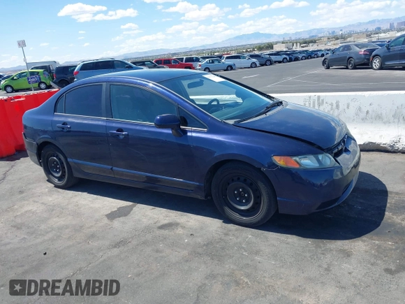 2006 Honda Civic LX with VIN 1HGFA16576L082141, listed as a IAAI auction lot 41970246 with 172,178 mi miles and . Bid and sale history available at DreamBid. Image 1.