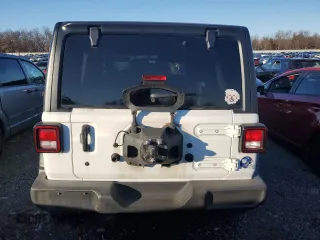 2020 Jeep Wrangler Unlimited Willys with VIN 1C4HJXDN9LW154108, listed as a Copart auction lot 84794694 with 64,609 mi miles and Salvage title. Bid and sale history available at DreamBid. Image 6.