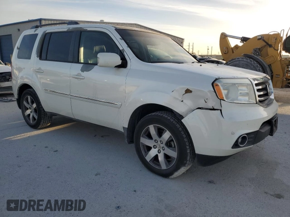 2012 Honda Pilot Touring with VIN 5FNYF4H97CB011918, listed as a Copart auction lot 49682635 with 98,146 mi miles and Salvage Title. Bid and sale history available at carsss.com. Image 4.