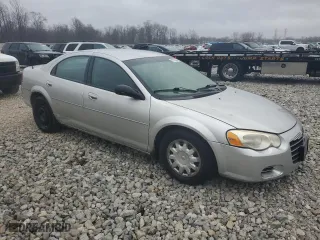 2004 Chrysler Sebring LX with VIN 1C3EL46X94N165017, listed as a Copart auction lot 81813454 with 63,707 mi miles and Clean Title. Bid and sale history available at carsss.com. Image 4.