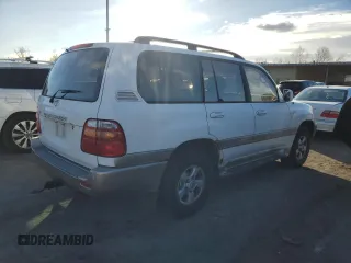 2000 Toyota Land Cruiser with VIN JT3HT05J6Y0103662, listed as a Copart auction lot 43478285 with 231,800 mi miles and Clean Title. Bid and sale history available at carsss.com. Image 3.