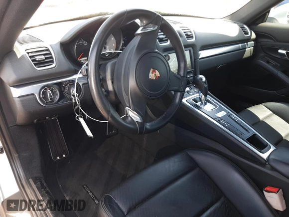 2016 Porsche Cayman S with VIN WP0AB2A83GK185156, listed as a Copart auction lot 47107573 with 86,067 mi miles and . Bid and sale history available at DreamBid. Image 8.