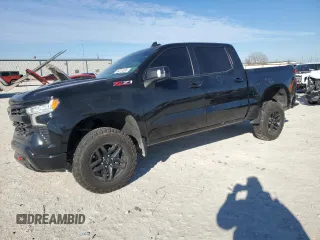 2022 Chevrolet Silverado 1500 LT Trail Boss with VIN 3GCUDFETXNG522679, listed as a Copart auction lot 46311095 with 50,531 mi miles and Salvage Title. Bid and sale history available at DreamBid. Image 1.
