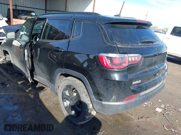 2019 Jeep Compass Latitude with VIN 3C4NJDBB1KT648185, listed as a IAAI auction lot 41622077 with 74,072 mi miles and . Bid and sale history available at DreamBid. Image 3.