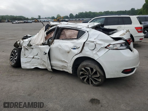 2016 Acura ILX Premium with VIN 19UDE2F89GA012634, listed as a Copart auction lot 56328825 with Not provided miles and Salvage title. Bid and sale history available at DreamBid. Image 2.