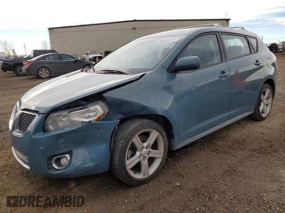 2009 Pontiac Vibe w/1SB with VIN 5Y2SP67009Z434795, listed as a Copart auction lot 79443554 with 127,823 mi miles and Salvage Title. Bid and sale history available at carsss.com. Image 1.