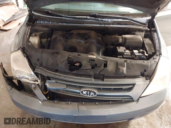 2009 Kia Sedona LX with VIN KNDMB233X96276905, listed as a IAAI auction lot 41394768 with 231,156 mi miles. Bid and sale history available at carsss.com. Image 10.