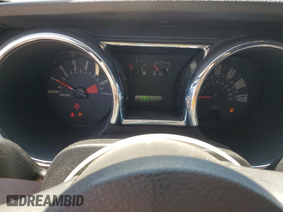 2007 Ford Mustang Deluxe with VIN 1ZVFT80N075279410, listed as a Copart auction lot 56470585 with 171,150 mi miles and Salvage title. Bid and sale history available at DreamBid. Image 9.