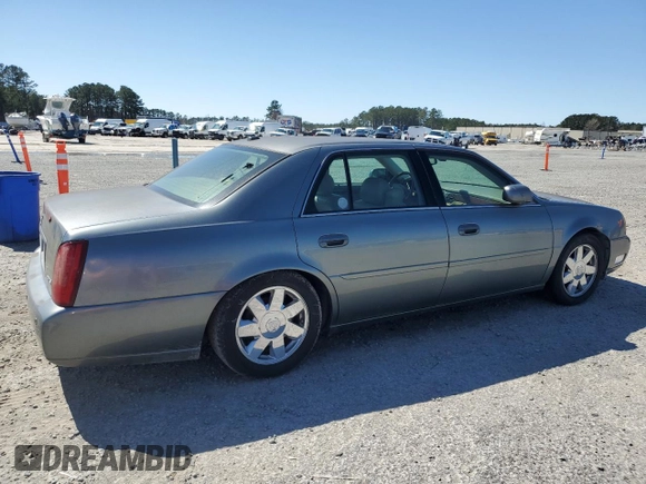 2003 Cadillac DeVille DTS z VIN 1G6KF579X3U233215, wystawiony jako Copart lot #48636775 z przebiegiem 99 144 mil mil oraz Nie do naprawy. Historia ofert i sprzedaży dostępna na DreamBid. Obrazek 3.