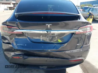 2016 Tesla Model X 70D with VIN 5YJXCBE24GF019450, listed as a IAAI auction lot 41517321 with 96,831 mi miles. Bid and sale history available at carsss.com. Image 6.