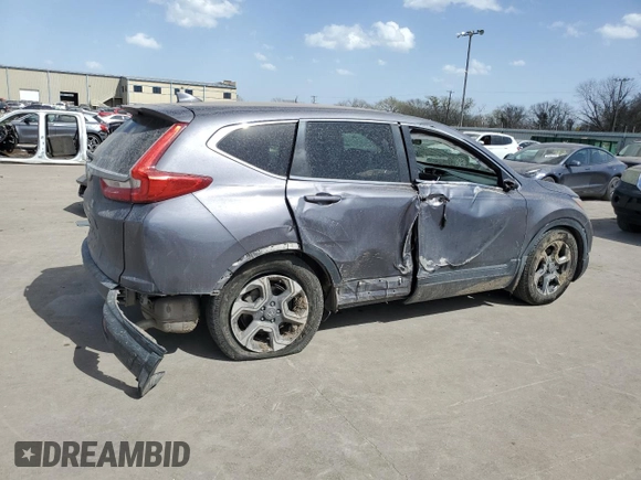 2019 Honda CR-V EX with VIN 5J6RW1H52KL002369, listed as a Copart auction lot 49259555 with 143,225 mi miles and Salvage Title. Bid and sale history available at carsss.com. Image 3.