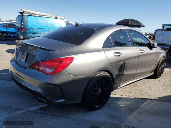 2015 Mercedes-Benz CLA-Class CLA 250 with VIN WDDSJ4EB6FN213253, listed as a Copart auction lot 46522405 with 0 mi miles and Salvage Title. Bid and sale history available at carsss.com. Image 3.
