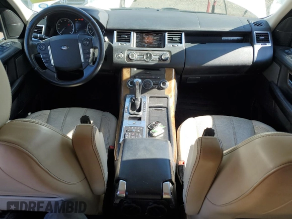 2013 Land Rover Range Rover Sport HSE LUX with VIN SALSK2D41DA801976, listed as a Copart auction lot 54812885 with 153,197 mi miles and Clean Title. Bid and sale history available at carsss.com. Image 8.