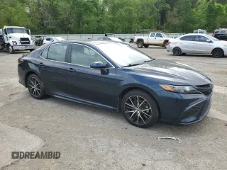 2021 Toyota Camry SE Nightshade with VIN 4T1T11AK0MU536473, listed as a Copart auction lot 52007935 with 53,549 mi miles and Salvage Title. Bid and sale history available at carsss.com. Image 4.