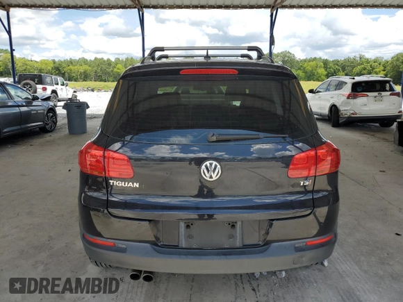 2016 Volkswagen Tiguan R-Line with VIN WVGAV7AX2GW580915, listed as a Copart auction lot 66318655 with 135,560 mi miles and Clean title. Bid and sale history available at DreamBid. Image 6.