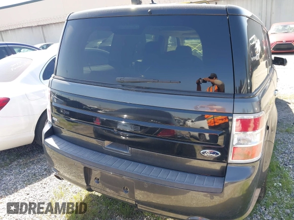 2019 Ford Flex SEL with VIN 2FMGK5C89KBA39030, listed as a IAAI auction lot 41677090 with 55,505 mi miles. Bid and sale history available at carsss.com. Image 17.