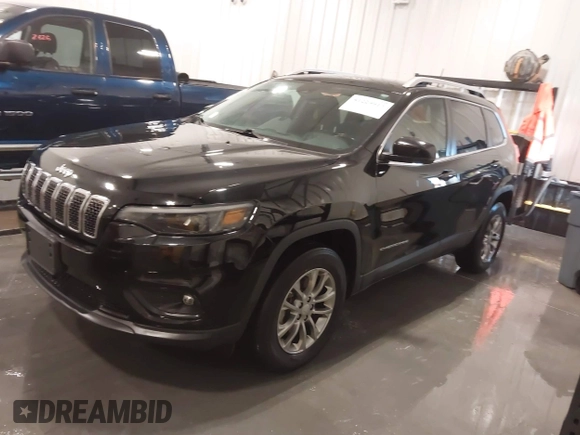 2021 Jeep Cherokee Latitude Lux with VIN 1C4PJMMX2MD107902, listed as a IAAI auction lot 41229913 with 61,195 mi miles and . Bid and sale history available at DreamBid. Image 17.
