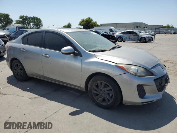 2012 Mazda 3 i Touring with VIN JM1BL1V81C1695558, listed as a Copart auction lot 54991625 with 177,740 mi miles and Clean Title. Bid and sale history available at carsss.com. Image 4.