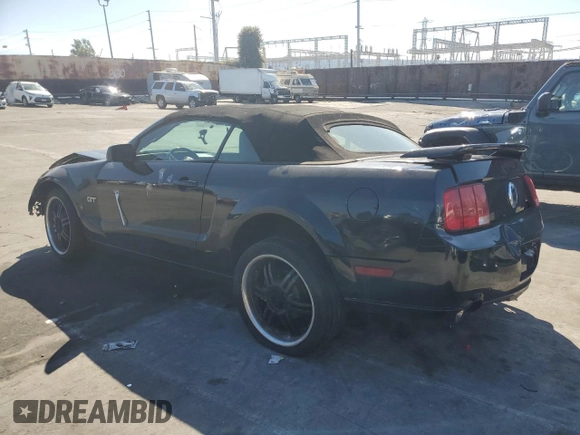2007 Ford Mustang GT Deluxe with VIN 1ZVHT85HX75267440, listed as a Copart auction lot 49514945 with 79,735 mi miles and Salvage Title. Bid and sale history available at carsss.com. Image 2.