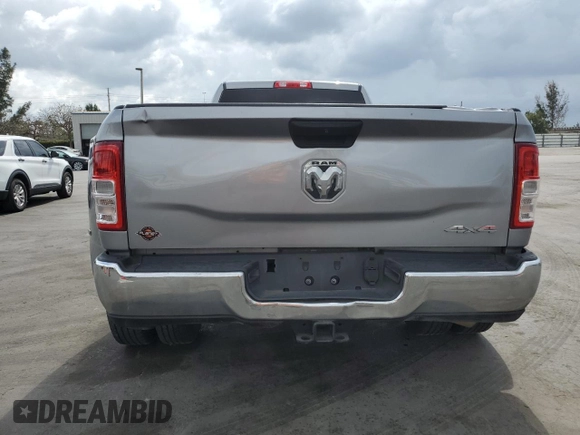 2024 Ram 3500 Tradesman with VIN 3C63RRGL5RG155781, listed as a Copart auction lot 52491465 with 80,307 mi miles and Salvage Title. Bid and sale history available at carsss.com. Image 6.