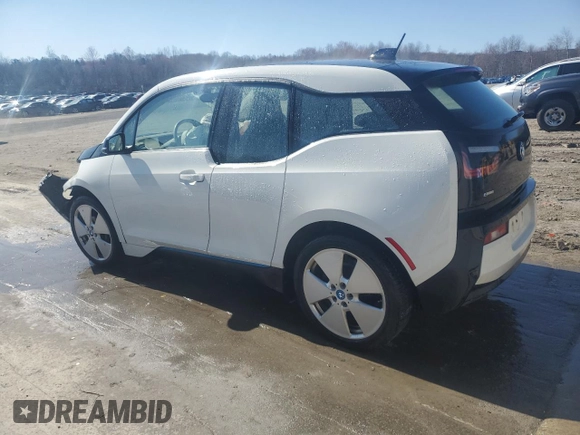 2015 BMW i3 z VIN WBY1Z4C51FV502745, wystawiony jako Copart lot #51739575 z przebiegiem Nie podano mil oraz Szkoda całkowita • Salvage title. Historia ofert i sprzedaży dostępna na DreamBid. Obrazek 2.