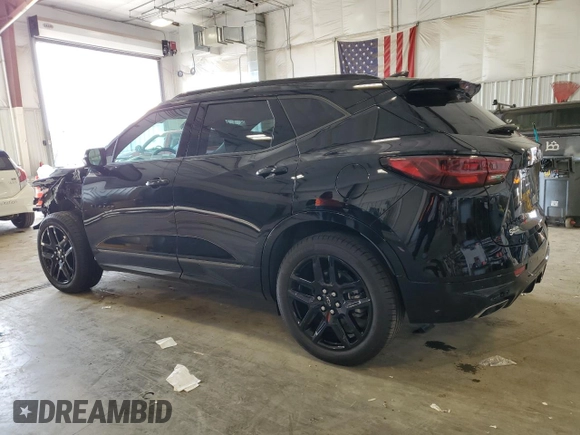 2025 Chevrolet Blazer RS with VIN 3GNKBKRS8SS120909, listed as a Copart auction lot 49952595 with 5,381 mi miles and Salvage title. Bid and sale history available at DreamBid. Image 2.