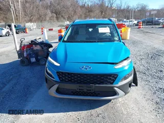 2023 Hyundai Kona SEL with VIN KM8K3CAB0PU961794, listed as a IAAI auction lot 41071018 with 8,988 mi miles and . Bid and sale history available at DreamBid. Image 12.
