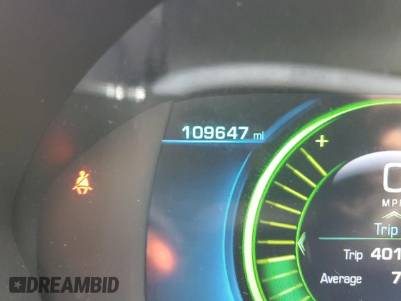 2017 Chevrolet Volt Premier with VIN 1G1RD6S51HU182005, listed as a Copart auction lot 66546482 with 109,647 mi miles. Bid and sale history available at carsss.com. Image 8.
