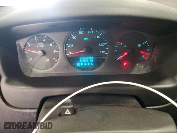 2013 Chevrolet Impala LS with VIN 2G1WF5E39D1266094, listed as a Copart auction lot 42056015 with 63,803 mi miles and Non Repairable. Bid and sale history available at DreamBid. Image 9.