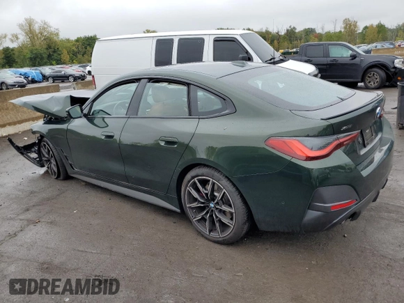 2023 BMW 4 Series 430i xDrive with VIN WBA73AV06PFP16975, listed as a Copart auction lot 73360304 with Not provided miles and Salvage title. Bid and sale history available at DreamBid. Image 2.