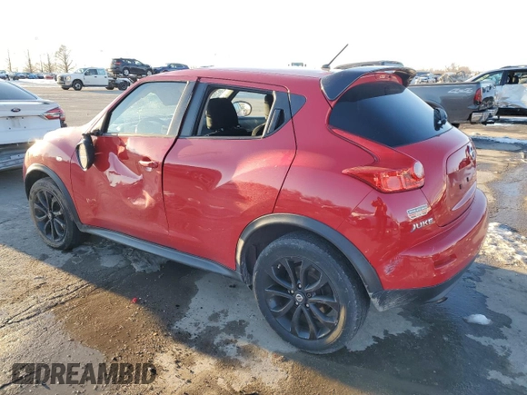 2014 Nissan Juke S with VIN JN8AF5MR3ET358180, listed as a Copart auction lot 88247565 with Not Provided miles and Salvage Title. Bid and sale history available at DreamBid. Image 2.
