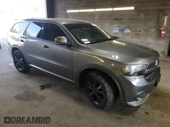 2011 Dodge Durango R/T with VIN 1D4SD6GT6BC682161, listed as a Copart auction lot 75722354 with 130,240 mi miles and Salvage Title. Bid and sale history available at carsss.com. Image 4.