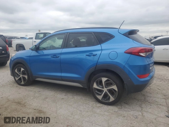 2017 Hyundai Tucson Sport z VIN KM8J33A28HU546963, wystawiony jako Copart lot #58619735 z przebiegiem 106 758 mil mil oraz Czysty tytuł • Clean title. Historia ofert i sprzedaży dostępna na DreamBid. Obrazek 2.