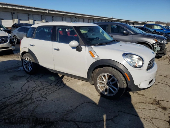 2016 MINI Countryman with VIN WMWZB3C58GWM33239, listed as a Copart auction lot 89364605 with 152,358 mi miles and Salvage title. Bid and sale history available at DreamBid. Image 4.