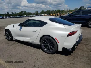 2023 Toyota Supra 3.0 with VIN WZ1DB0G09PW060627, listed as a Copart auction lot 65894025 with 26,657 mi miles and Salvage title. Bid and sale history available at DreamBid. Image 2.