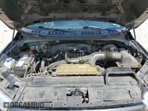 2019 Ford F-150 XL with VIN 1FTEW1CP3KKD25879, listed as a Copart auction lot 54385755 with 146,248 mi miles and Salvage title. Bid and sale history available at DreamBid. Image 11.