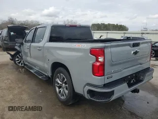 2024 Chevrolet Silverado 1500 RST with VIN 3GCPDEEK8RG396438, listed as a Copart auction lot 43966515 with 6,235 mi miles and Salvage Title. Bid and sale history available at carsss.com. Image 2.