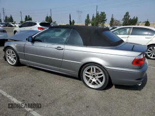 2004 BMW 3 Series 330Ci with VIN WBABW53414PL44756, listed as a Copart auction lot 59993145 with 105,596 mi miles and Salvage title. Bid and sale history available at DreamBid. Image 2.
