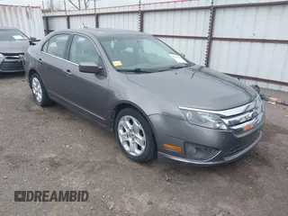 2010 Ford Fusion SE with VIN 3FAHP0HA9AR430936, listed as a IAAI auction lot 41924000 with 160,105 mi miles. Bid and sale history available at carsss.com. Image 1.