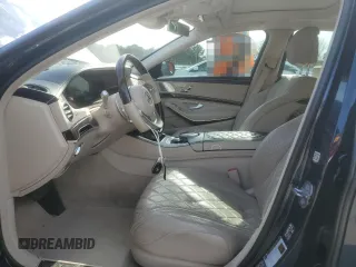 2020 Mercedes-Benz S-Class S 560 with VIN W1KUG8DB1LA586803, listed as a Copart auction lot 50613785 with 55,539 mi miles and Non Repairable. Bid and sale history available at carsss.com. Image 7.