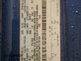 2022 Ford F-150 XL z VIN 1FTEX1EP7NFC10239, wystawiony jako Copart lot #57776525 z przebiegiem 46 980 mil mil oraz Szkoda całkowita • Salvage title. Historia ofert i sprzedaży dostępna na DreamBid. Obrazek 13.